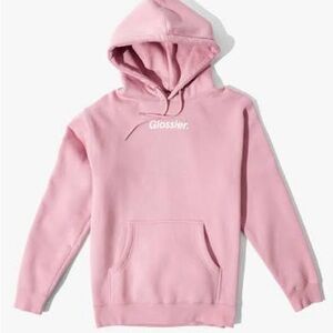 Glossier Pink Hoodie